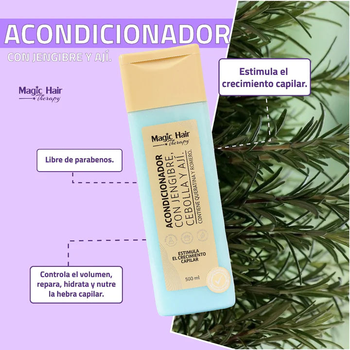 ACONDICIONADOR DE ROMERO Y JENGIBRE