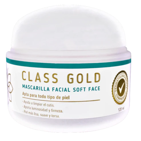 MASCARILLA FACIAL CLASS GOLD SOFT FACE 120GRS