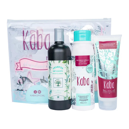 KIT CAPILAR KABA + SHAMPOO ANTICASPA