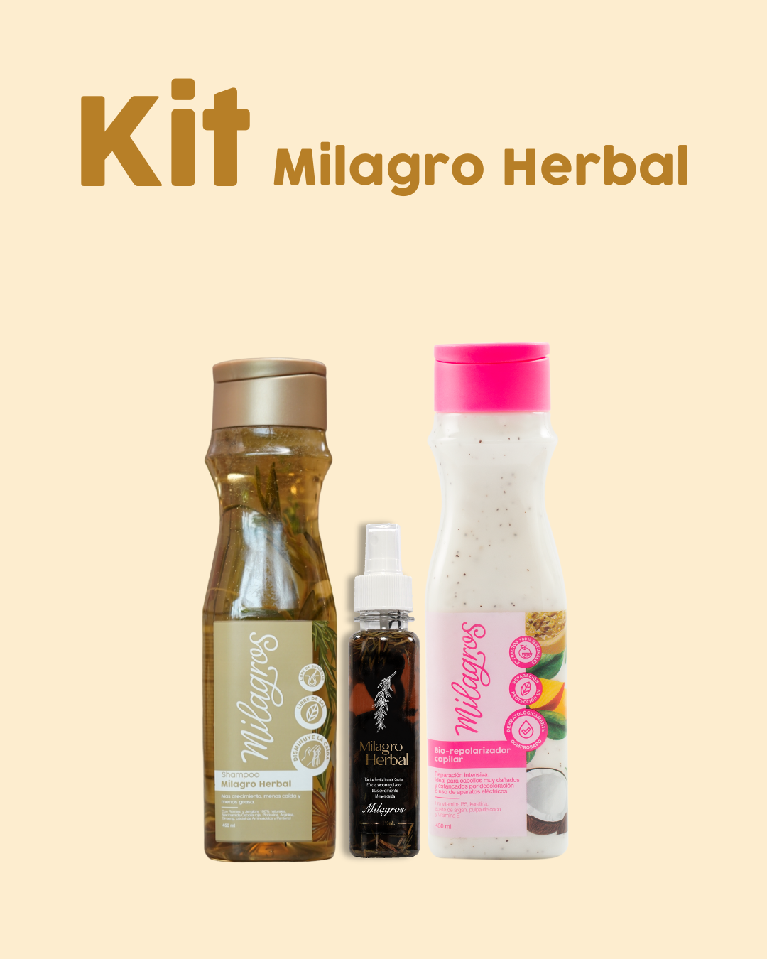 Kit Milagro Herbal