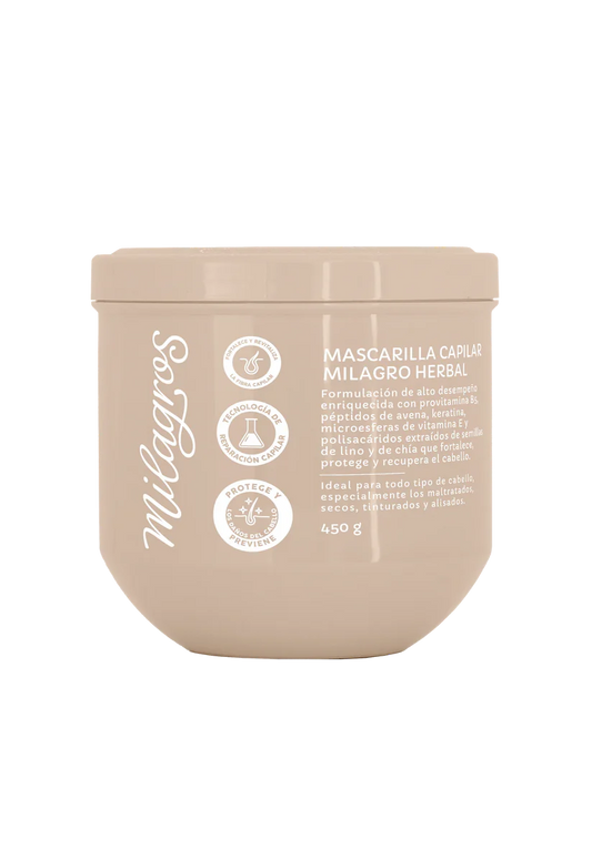 Mascarilla Capilar Milagro Herbal