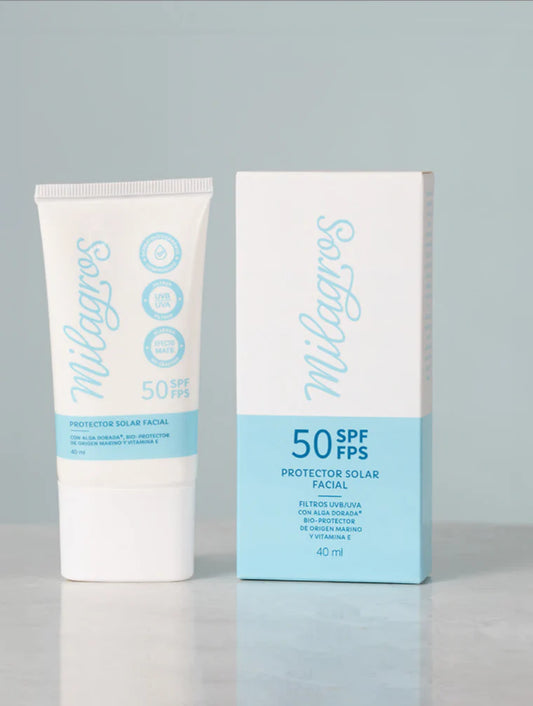 Protector Solar Facial sin Color